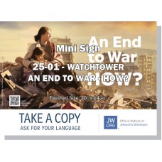 HPWP-25.1 - 2025 Edition 1 - Watchtower - "An End To War - How?" - LDS/Mini